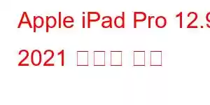 Apple iPad Pro 12.9 2021 휴대폰 기능