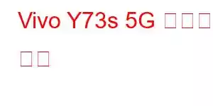 Vivo Y73s 5G 휴대폰 기능