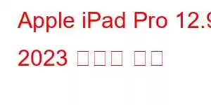 Apple iPad Pro 12.9 2023 휴대폰 기능