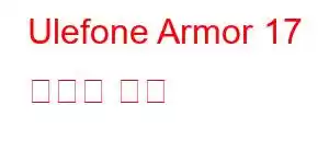 Ulefone Armor 17 휴대폰 기능