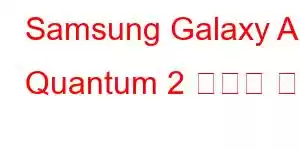 Samsung Galaxy A Quantum 2 휴대폰 기능